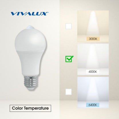 LED ЛАМПА С IR СЕНЗОР ЗА ДВИЖЕНИЕ SIGMA LED ∙ PIR ∙ 11W ∙ 1000LM ∙ E27 ∙ 4000K / 004985