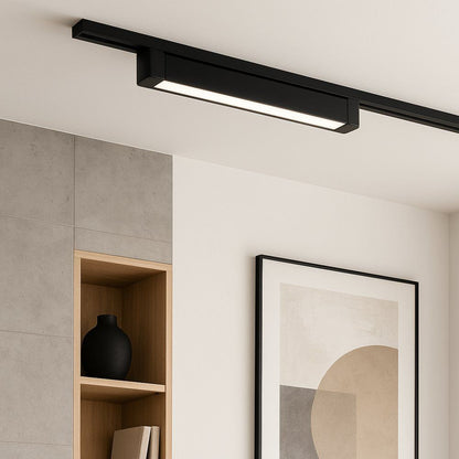 ЛИНЕЙНО LED ТЯЛО ЗА РЕЛСОВ МОНТАЖ DRAX LED ∙ 30W ∙ ЧЕРЕН ∙ CCT-SWITCH ∙ 3000K-4000K-6400K / 005208