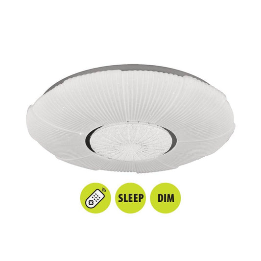 МУЛТИФУНКЦИОНАЛНА LED ПЛАФОНИЕРА С ДИСТАНЦИОННО AVIS LED ∙ 60W ∙ 3000-6400K / 004426