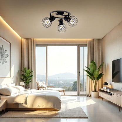 СПИРАЛОВИДЕН СПОТ MAYA ∙ SP779 ∙ 3XE14 ∙ ЧЕРЕН / 005032