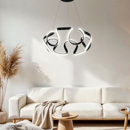 LED ПОЛИЛЕЙ MEANDRA-P LED ∙ 54W ∙ ЧЕРЕН ∙ CCT-SWITCH ∙ 3000-4000-6000K / 005166