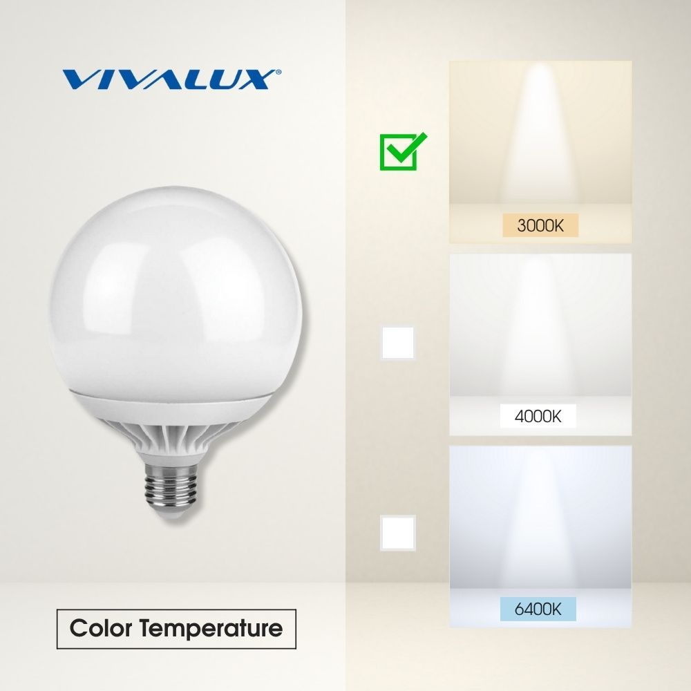 LED ЛАМПА ORBI LED ∙ G120 ∙ 18W ∙ 2000LM ∙ E27 ∙ 3000K / 003632