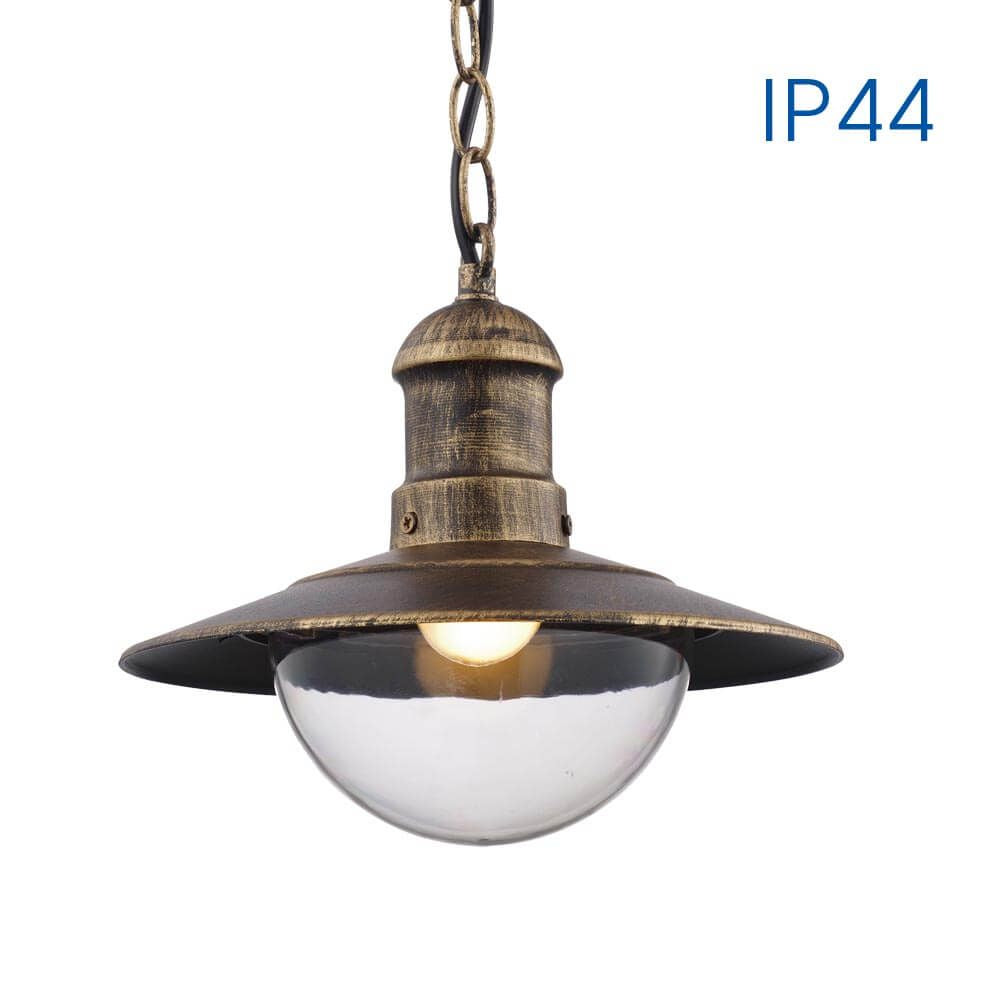 ФЕНЕР RIVIERA ∙ H010 ∙ АНТИЧЕН МЕСИНГ ∙ IP44 / 004370