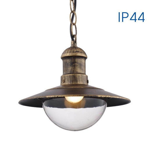 ФЕНЕР RIVIERA ∙ H010 ∙ АНТИЧЕН МЕСИНГ ∙ IP44 / 004370