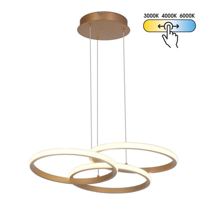 LED полилей MEDELIN-P LED ∙ 38W ∙ злато ∙ CCT ∙ 3000-4000-6000K / 005331