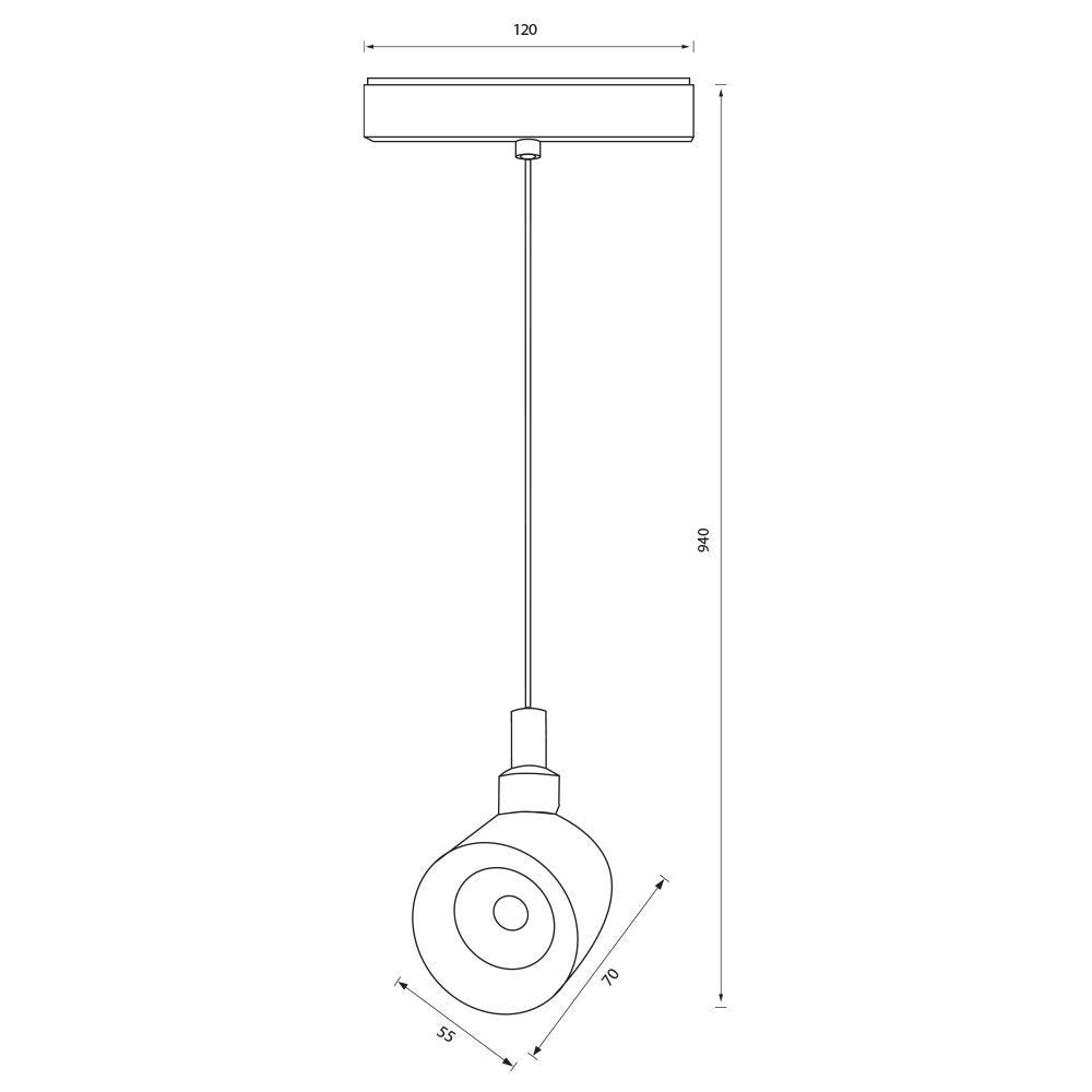 SLIM25 МАГНИТЕН LED СПОТ SUPRIMA LED ∙ 10W ∙ ЧЕРЕН ∙ 4000K / 004927