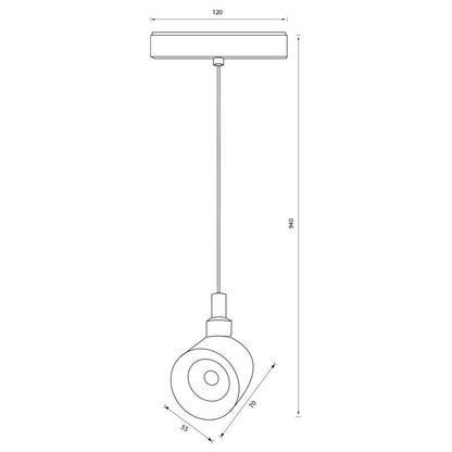 SLIM25 МАГНИТЕН LED СПОТ SUPRIMA LED ∙ 10W ∙ ЧЕРЕН ∙ 3000K / 004926