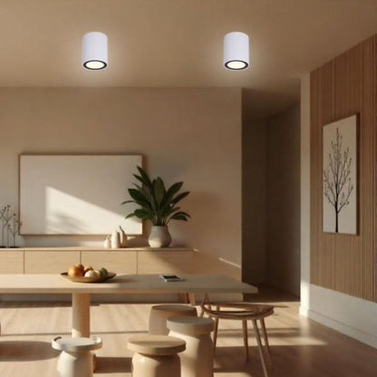 ЛУНА ЗА ВЪНШЕН МОНТАЖ LENA ∙ DL728 ∙ GU10 ∙ БЯЛ ∙ IP44 / 004857