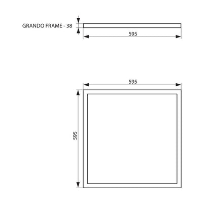 GRANDO FRAME РАМКА ЗА ВЪНШЕН МОНТАЖ / 003431