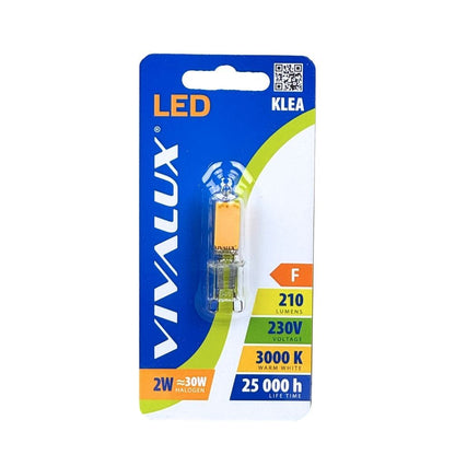 LED ЛАМПА KLEA LED ∙ 2W ∙ 210LM ∙ G9 ∙ 3000K /003977