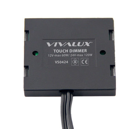 СЕНЗОРЕН ДИМЕР-ПРЕКЪСВАЧ, РЕАГИРАЩ НА ДОПИР TOUCH DIMMER ∙ 12/24V / 004973