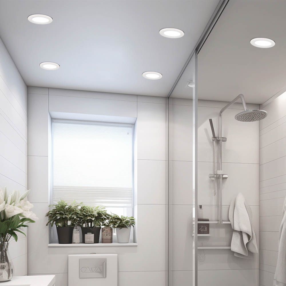 ВЛАГОЗАЩИТЕНА LED ЛУНА ЗА ВГРАЖДАНЕ PUNTO LED ∙ 6W ∙ БЯЛ ∙ 4000K / 003557