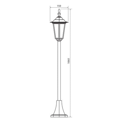 ФЕНЕР MARIBOR ∙ PS001 ∙ ЧЕРЕН ∙ IP44 / 004193