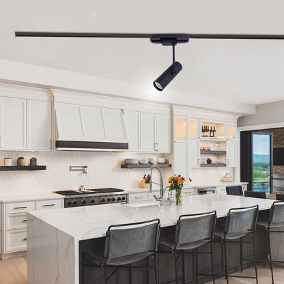 СПОТ ЗА РЕЛСОВ МОНТАЖ TL907 BK LUX ∙ ЧЕРЕН ∙ GU10 / 004539