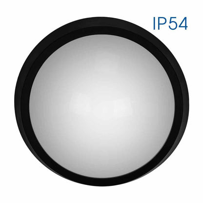 LED ПЛАФОНИЕРА POLKA LED ∙ 18W ∙ ЧЕРЕН ∙ 4000K ∙ IP54 / 004744