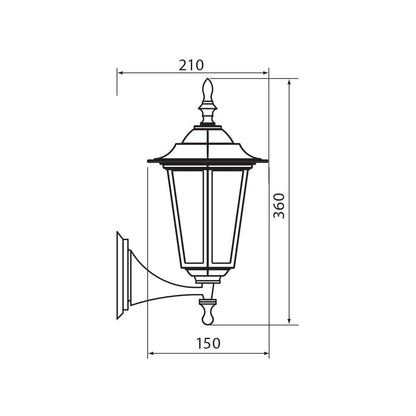 ФЕНЕР MARIBOR ∙ WU001 ∙ ЧЕРЕН ∙ IP44 / 004187