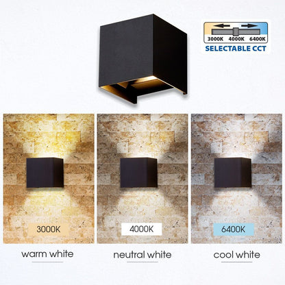 ФАСАДНО ОСВЕТИТЕЛНО ТЯЛО STARK LED ∙ 2 X 3W SQ ∙ 3000K-4000K-6400K ∙ IP65 / 004625