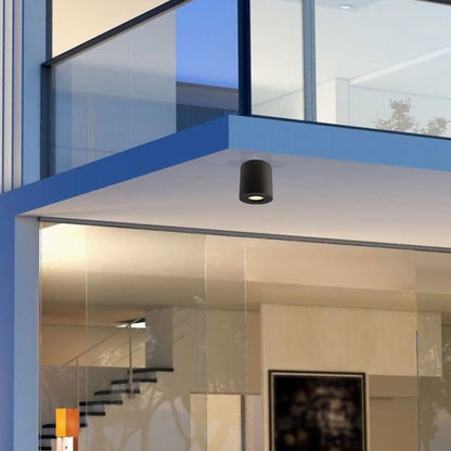 ВЛАГОЗАЩИТЕНА ЛУНА ЗА ВЪНШЕН МОНТАЖ INEZ ∙ DL722 ∙ GU10 ∙ ЧЕРЕН ∙ IP54 / 004654