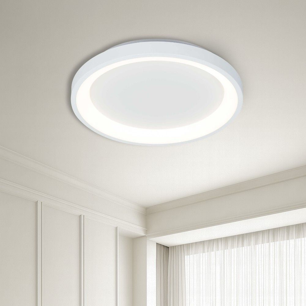 Мултифункционална LED плафониера с дистанционно ALEXA-C LED ∙ 80W ∙ бял ∙ CCT ∙ 3000-6000K / 005253