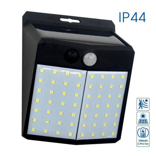 СОЛАРНО ФАСАДНО LED ТЯЛО СЪС СЕНЗОР TROY SOLAR LED ∙ PIR ∙ 2W ∙ 6400K / 005146
