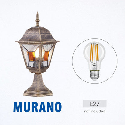 ФЕНЕР MURANO ∙ SS007 ∙ АНТИЧЕН МЕСИНГ ∙ IP44 / 004230