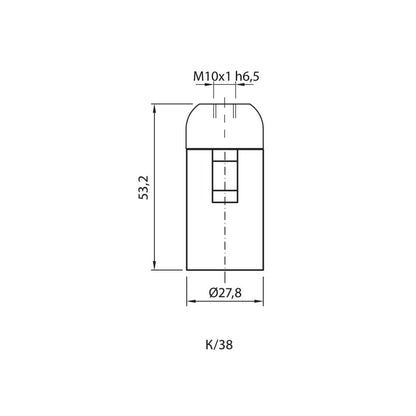 ФАСУНГА ТЕРМОПЛАСТИЧНА K/38/T210/VB / 002701