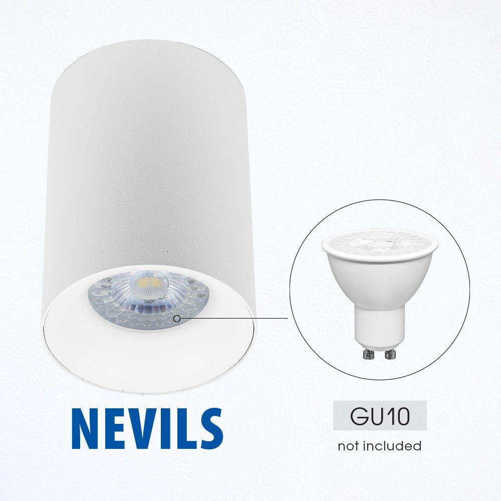 ЛУНА ЗА ВЪНШЕН МОНТАЖ NEVILS ∙ DL701 ∙ БЯЛ / 004049