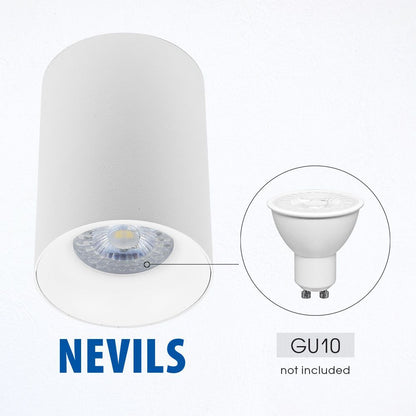 ЛУНА ЗА ВЪНШЕН МОНТАЖ NEVILS ∙ DL701 ∙ БЯЛ / 004049