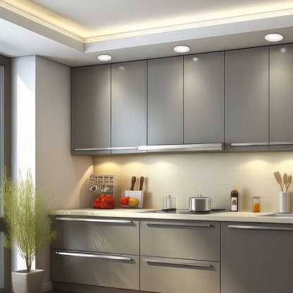 ВЛАГОЗАЩИТЕНА LED ЛУНА ЗА ВГРАЖДАНЕ PUNTO LED ∙ 6W ∙ БЯЛ ∙ 3000K / 003556