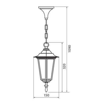 ФЕНЕР MARIBOR ∙ H001 ∙ ЧЕРЕН ∙ IP44 / 004189