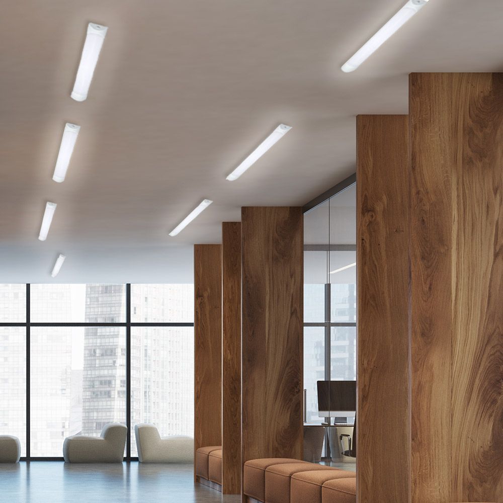 LED линейно осветително тяло FLAT LED ∙ 20W ∙ 600 mm ∙ CCT-switch ∙ 3000K-4000K-6400K / 005321