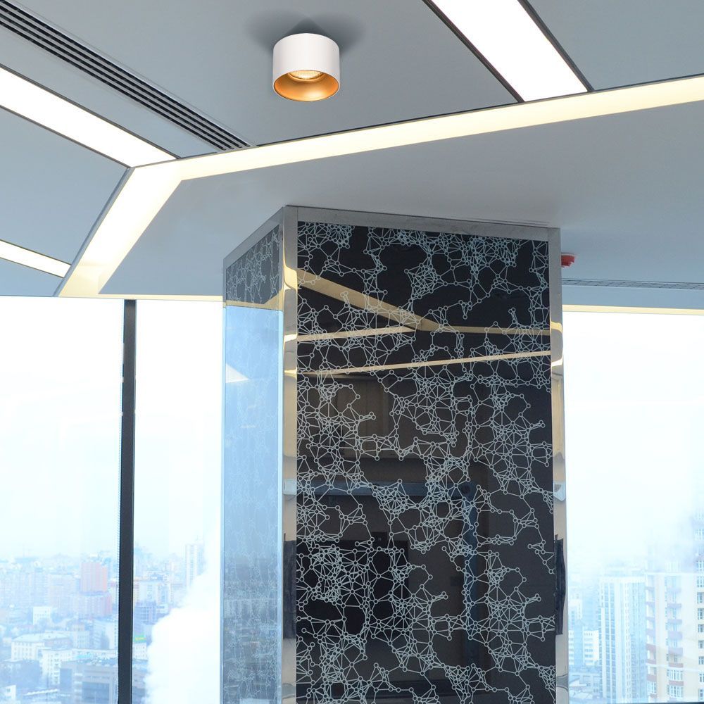 ЛУНА ЗА ВГРАЖДАНЕ POLLA ∙ SL513 ∙ G5.3 ∙ БЯЛ/ЗЛАТО / 004700