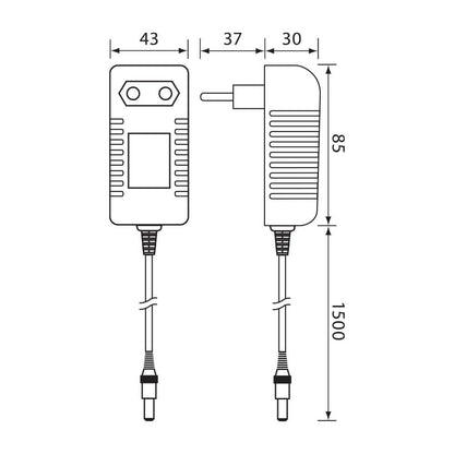 LED ЗАХРАНВАНЕ PLD PLUG DRIVER ∙ 24W / 003657