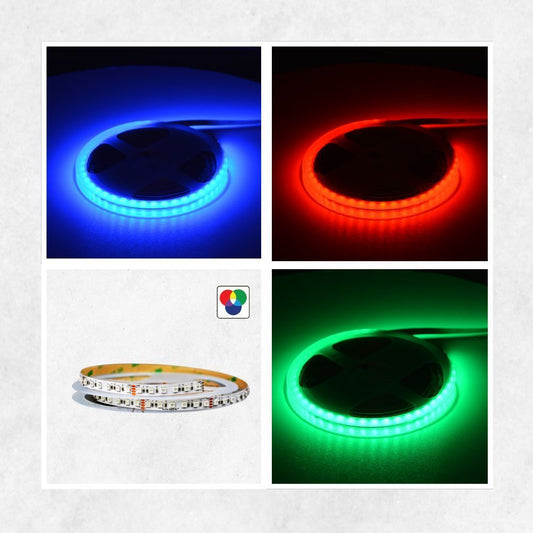 LED ЛЕНТА PIXEL LED ∙ 120 SMD3535 ∙ 24VDC ∙ RGB ∙ 5М / 004975