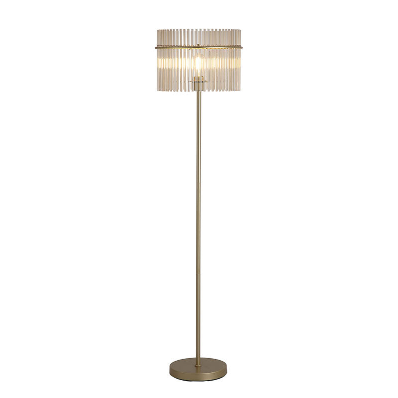 Лампион с абажур от стъкло SearchLight Swizzle EU55626CP