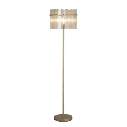 Лампион с абажур от стъкло SearchLight Swizzle EU55626CP