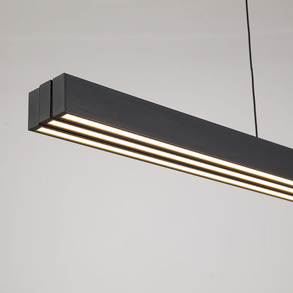 LED Линеен полилей черен Searchlight  Linear 88520BK