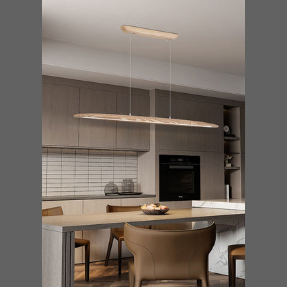 LED Линеен полилей от дърво Kenzie 31501NA