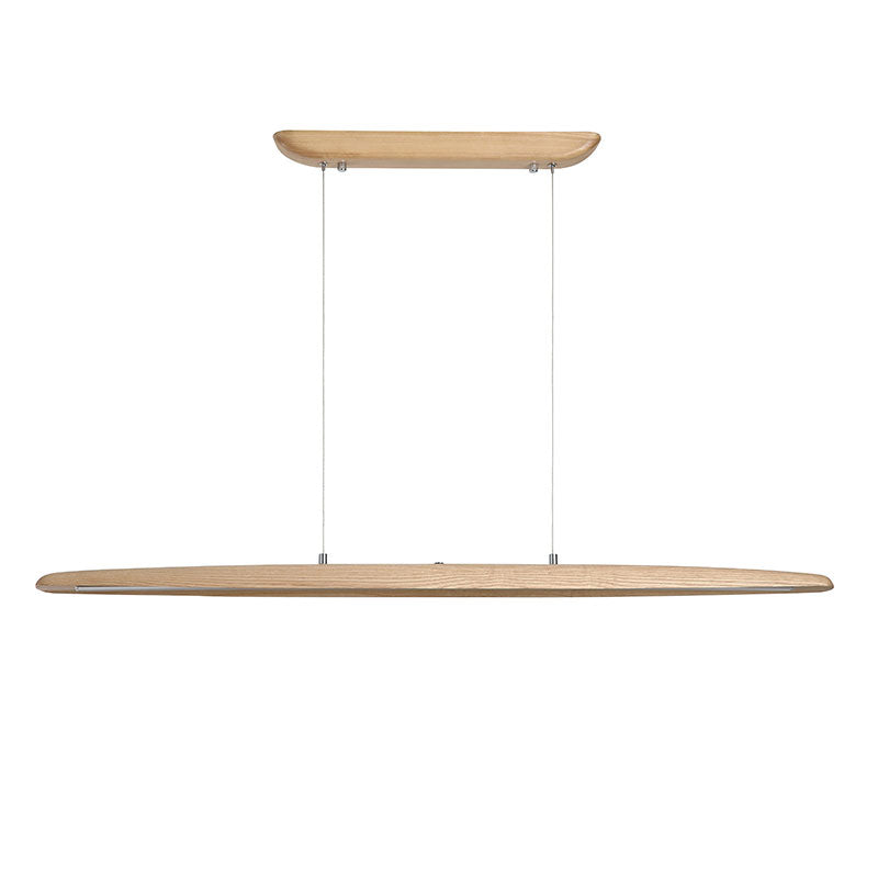 LED Линеен полилей от дърво Kenzie 31501NA