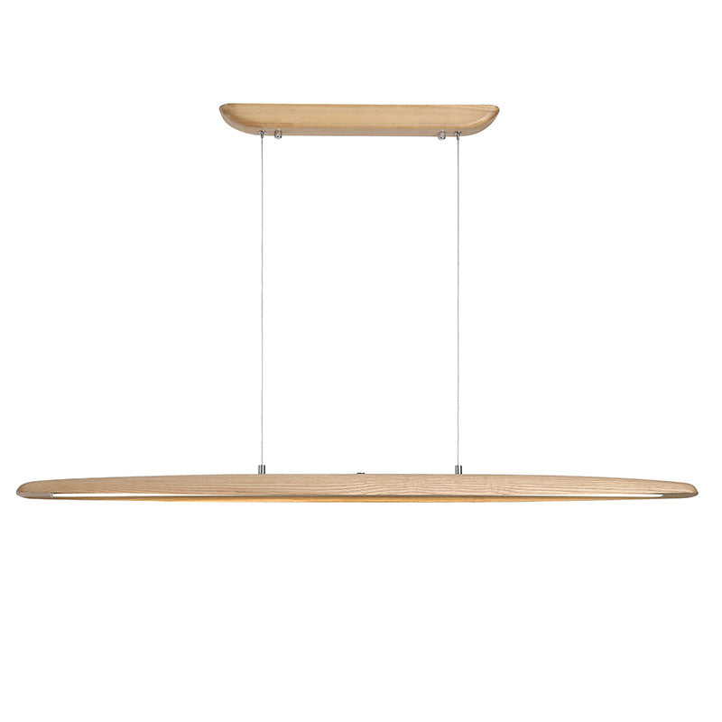 LED Линеен полилей от дърво Kenzie 31501NA