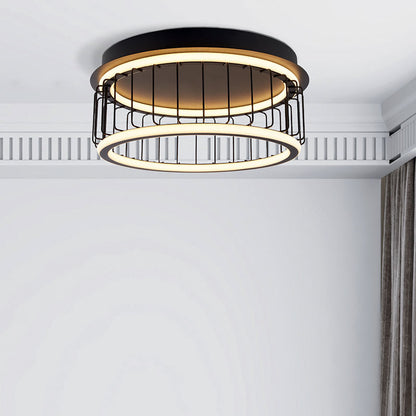 LED плафон Circolo SearchLight 54215-1BK