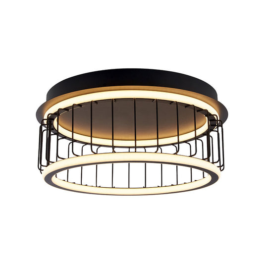 LED плафон Circolo SearchLight 54215-1BK