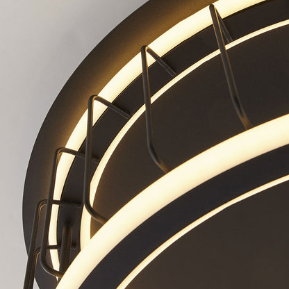 LED плафон Circolo SearchLight 54215-1BK