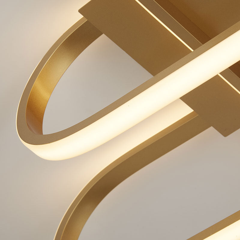 LED плафон SearchLight Clip 61774GO
