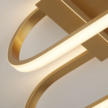LED плафон SearchLight Clip 61774GO