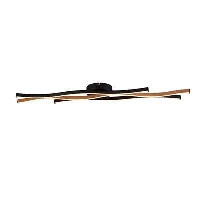 LED плафон с 3 степени на светене SearchLight BLOOM 32103-1BK