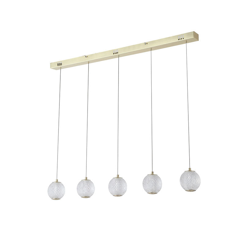 LED Полилей SearchLight Allure 51485-5SB
