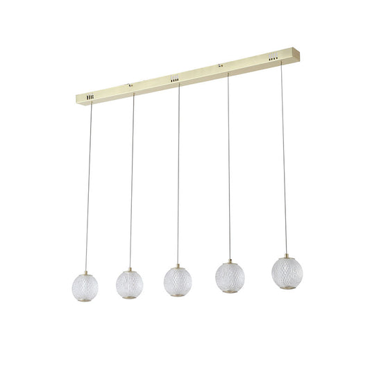 LED Полилей SearchLight Allure 51485-5SB