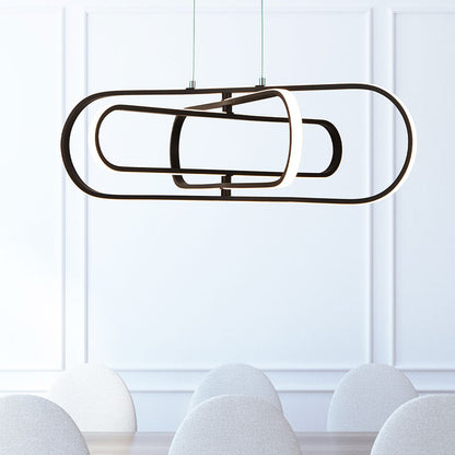 LED полилей SearchLight Clip 61775BK