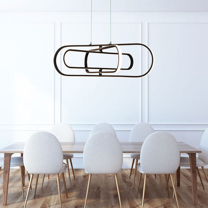 LED полилей SearchLight Clip 61775BK